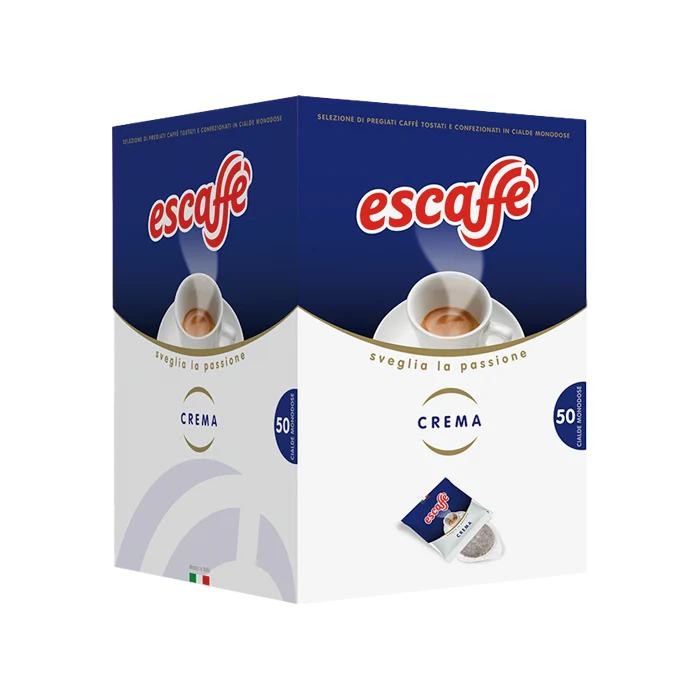 Escaffe Crema Cialde E.S.E. Pads 50 Stück
