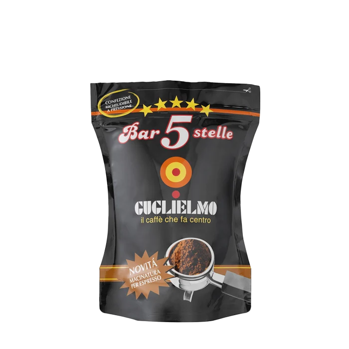 Guglielmo Bar 5 Stelle ESPRESSO 250g gemahlen