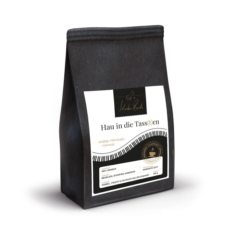 Hau in die Tass(t)en - kräftige Filterkaffee Gönnung - Bauke Special Edition