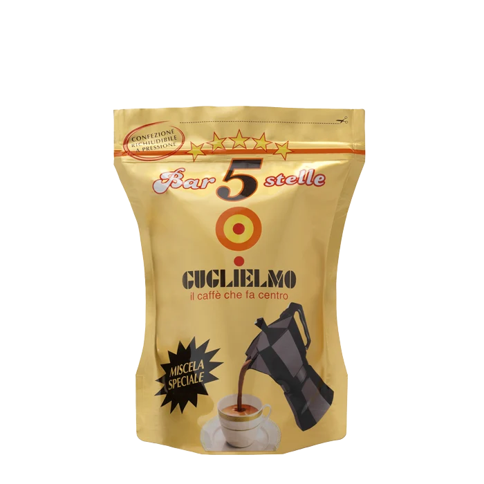 Guglielmo Bar 5 Stelle Oro MOKA 250g gemahlen