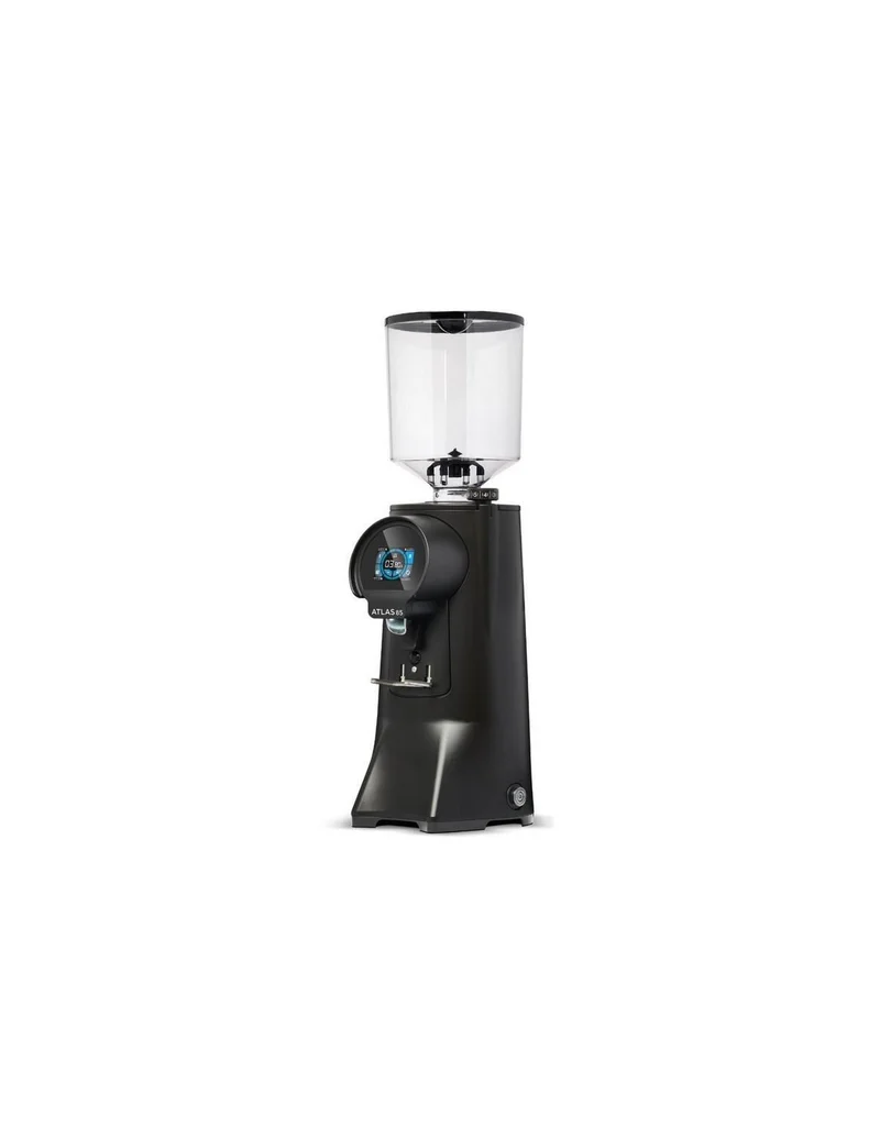 Eureka Atlas 85 Nero Opaco – Professionelle Espressomühle mit 85 mm Flachmahlscheiben