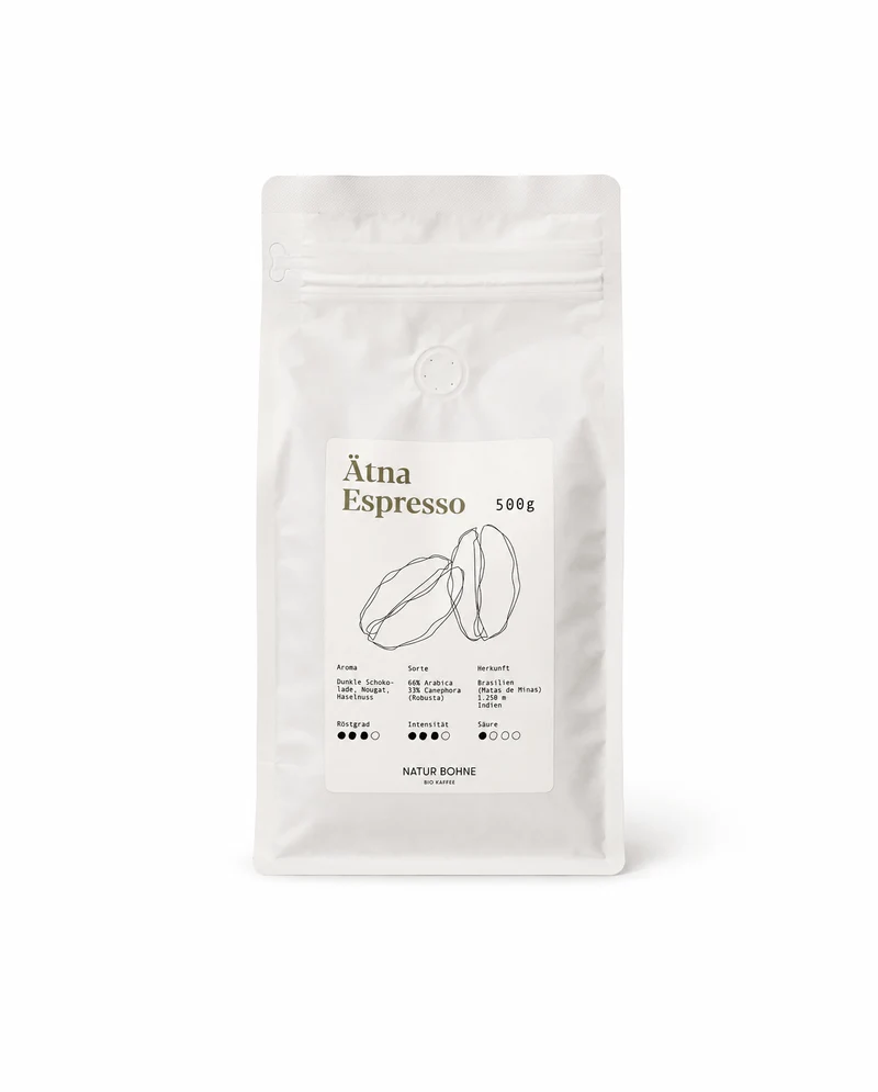 Ätna Bio Espresso, dunkel geröstet