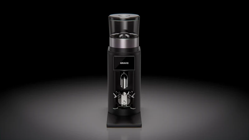 Rocket Espresso Gravo 63 – GbW Espressomühle mit 63 mm Flachmahlscheiben, Touchscreen und variabler RPM