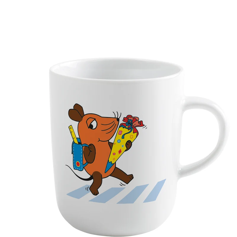 KAHLA DieMaus Becher 0,35 l Schulanfang