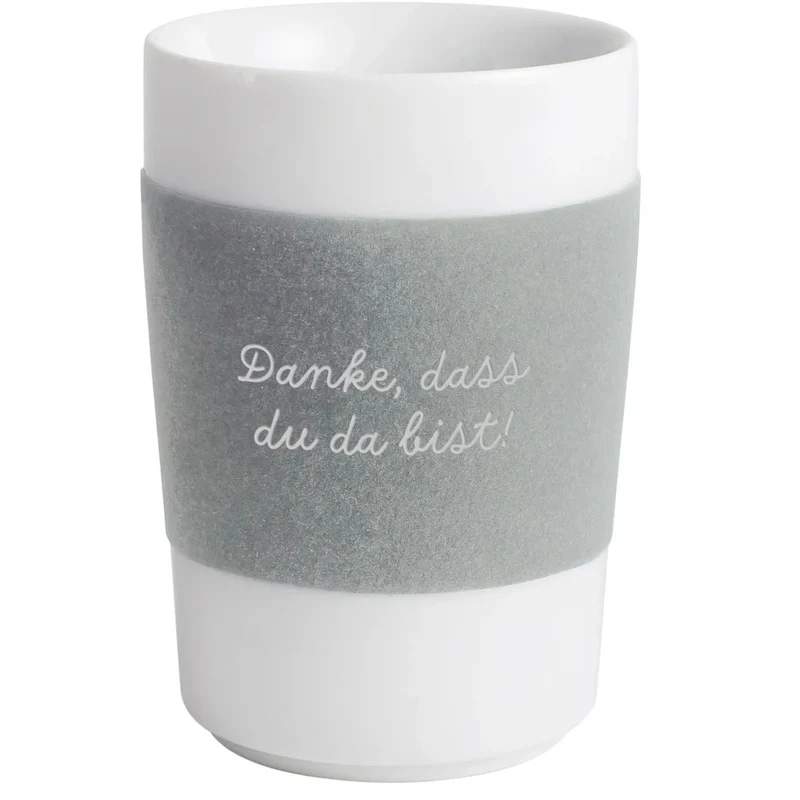 KAHLA touch! Maxi-Becher 0,35 l cool gray individualisiert