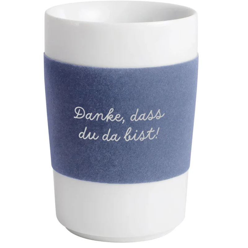 KAHLA touch! Maxi-Becher 0,35 l stormy blue individualisiert