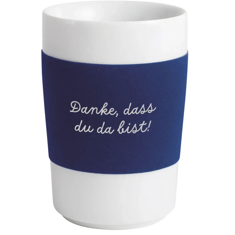 KAHLA touch! Maxi-Becher 0,35 l royal blue individualisiert