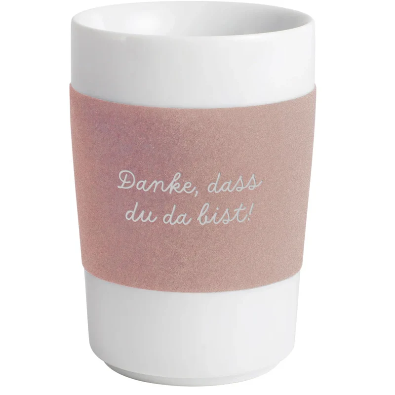KAHLA touch! Maxi-Becher 0,35 l pastel rose individualisiert