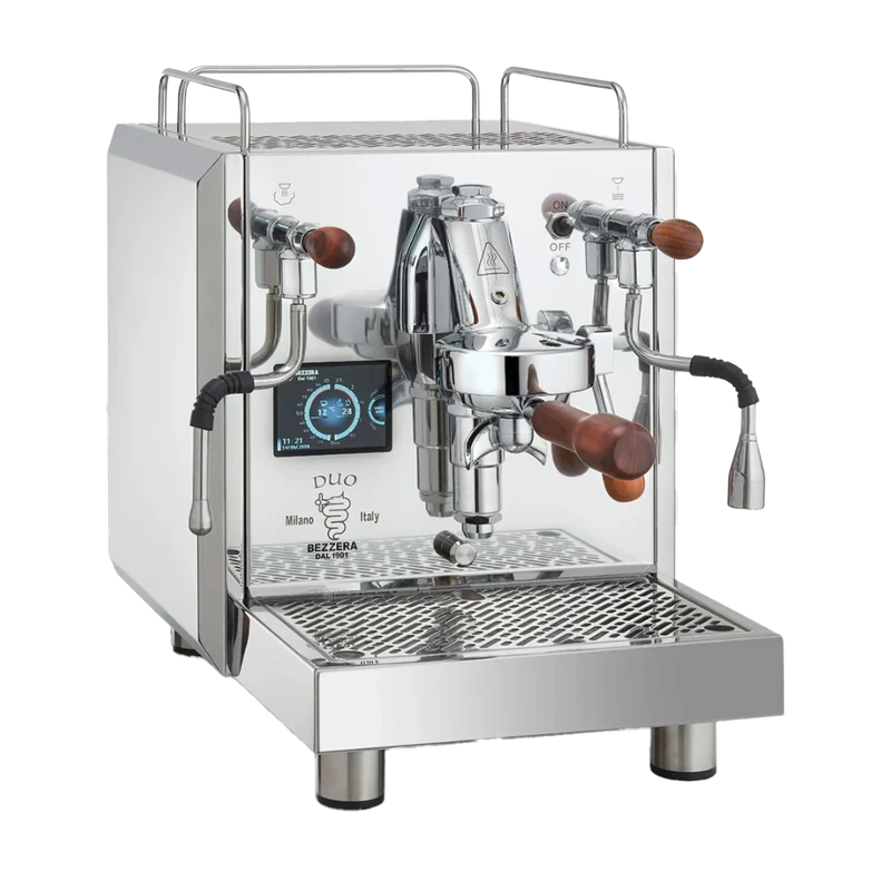 Bezzera Duo MN Edelstahl Siebträgermaschine - Kaffeewelt