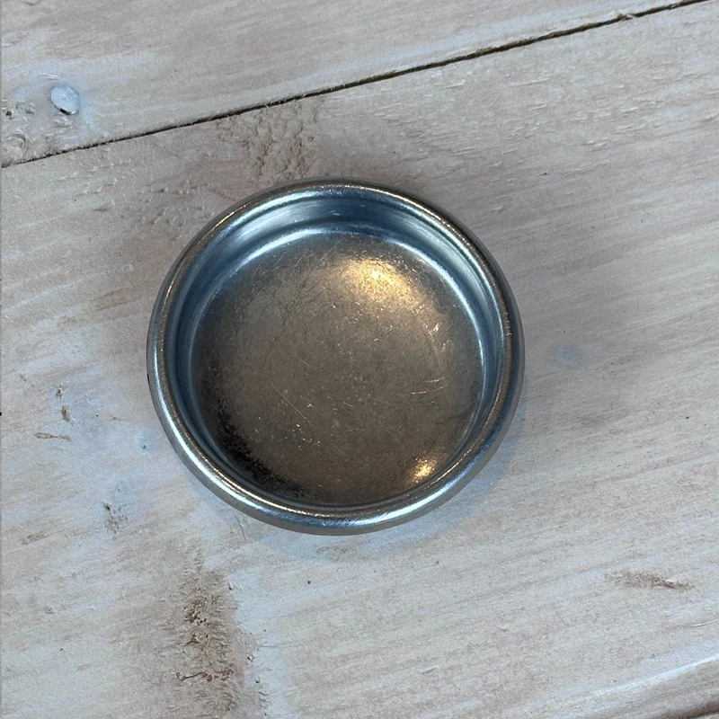 Blindsieb - 58 mm Backflush Blindfilter Edelstahl-Einsatz für Siebträgermaschine