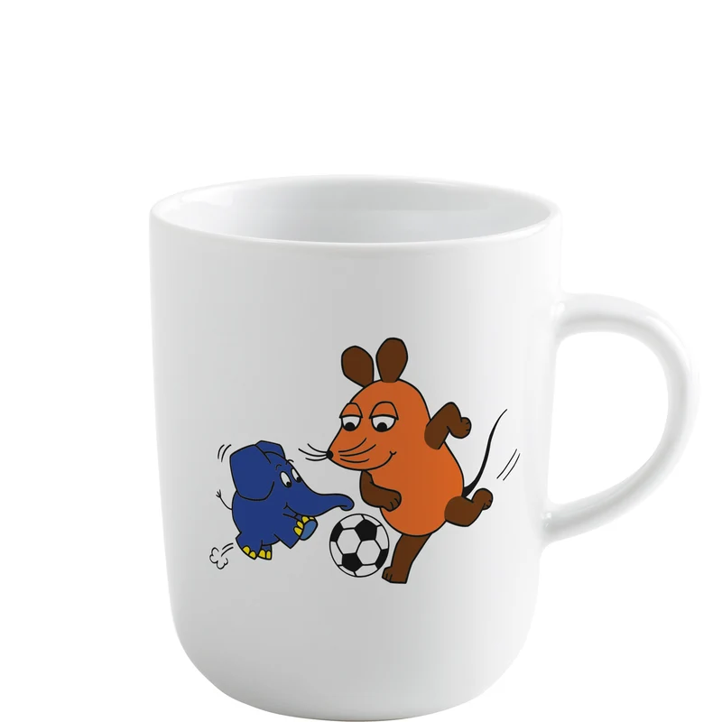 KAHLA DieMaus Becher 0,35 l Fußball