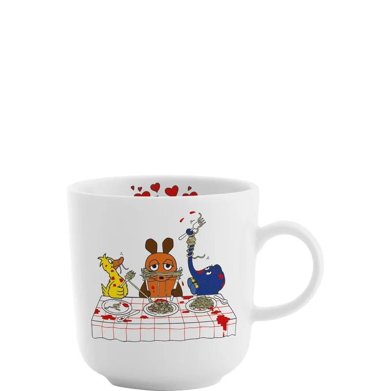 KAHLA DieMaus Kaffeebecher 0,30 l Pastaliebe