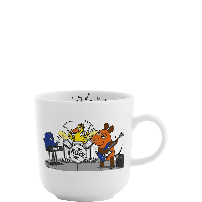 KAHLA DieMaus Kaffeebecher 0,30 l Rockband