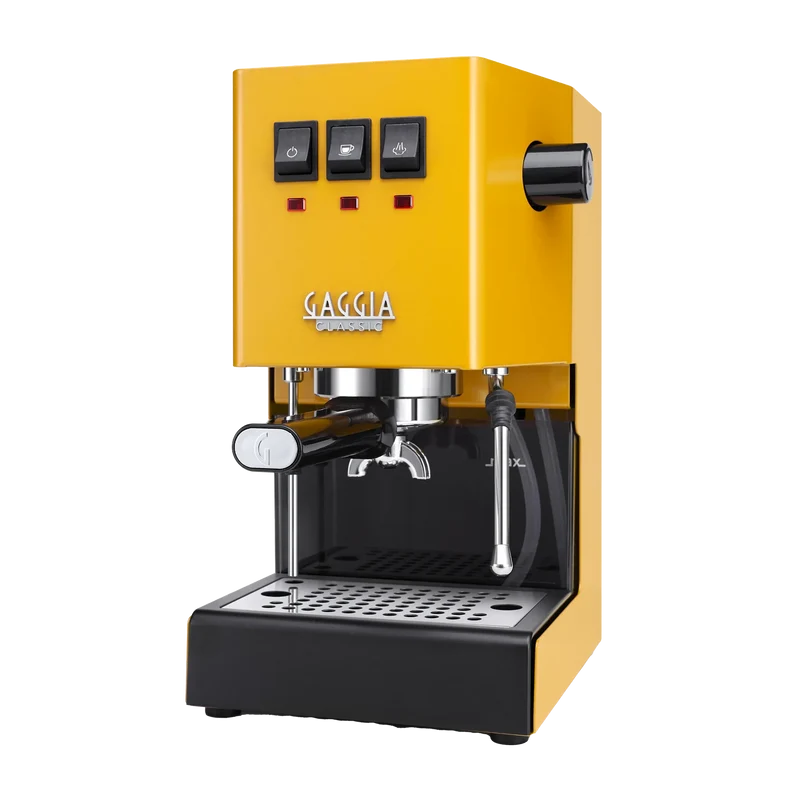 Gaggia Classic 5 Jahre Garantie EVO Pro E24 Gelb - Kaffeewelt