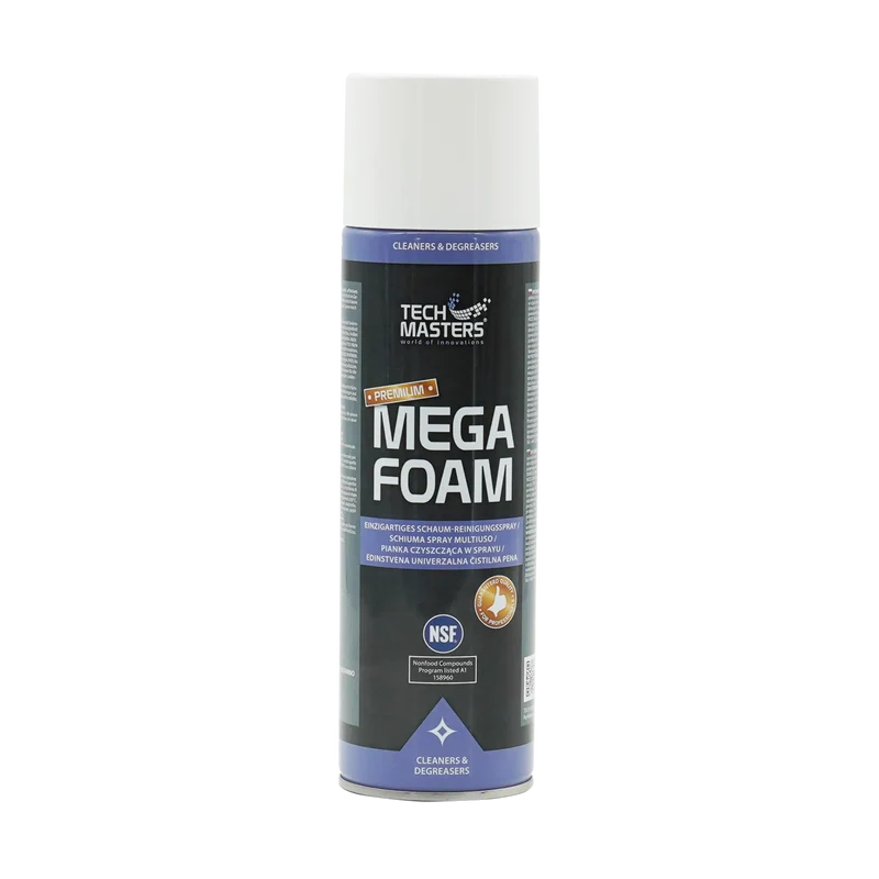 MEGAFOAM Reinigungs-Schaumspray 500ml (NSF-zertifiziert, A1) für den Lebensmittelbereich - Kaffeewelt