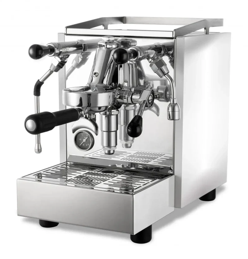 ACM Homey Edelstahl Siebträgermaschine - Kaffeewelt