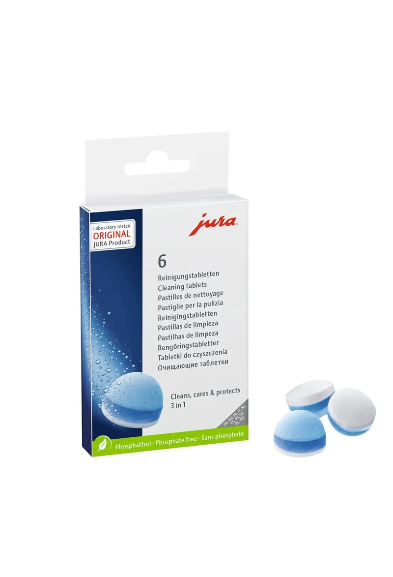 JURA 3-Phasen-Reinigungstabletten