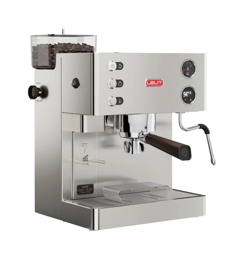 Lelit Kate PL82T Siebträgermaschine mit integrierter Mühle
