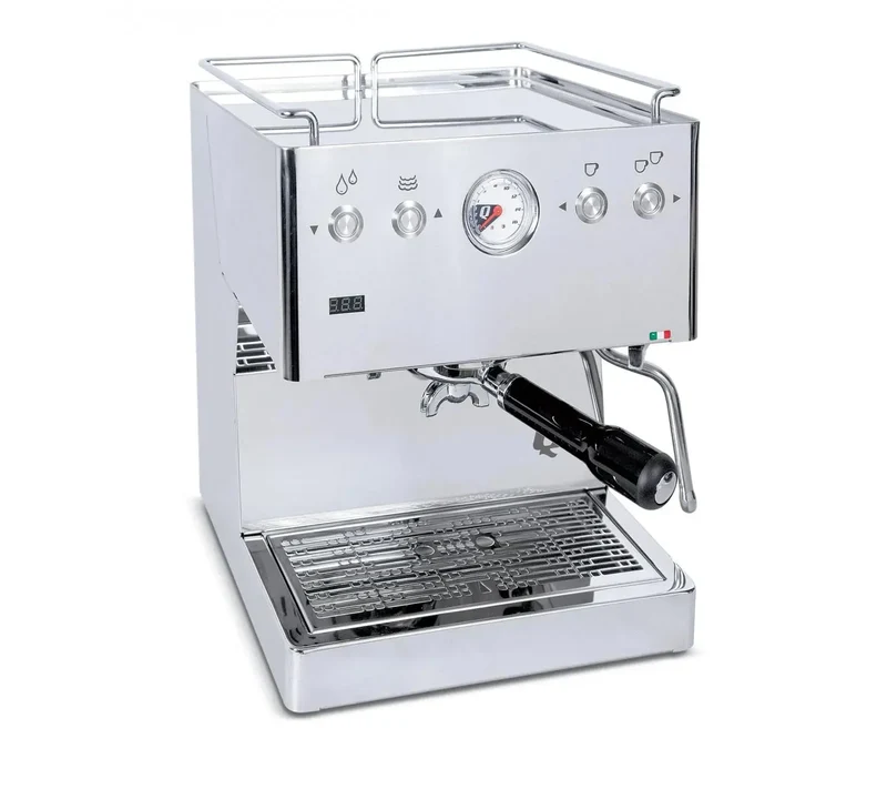 Quick Mill Luna Edelstahl Siebträgermaschine - Kaffeewelt