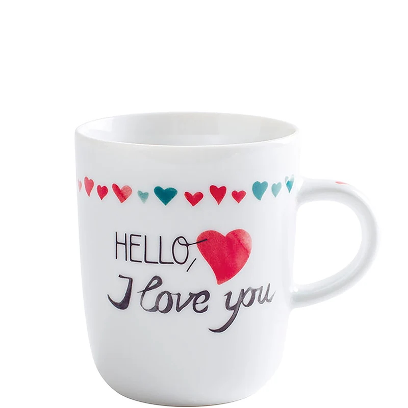 KAHLA Pronto Happy Cups Becher 0,35 l I Love You