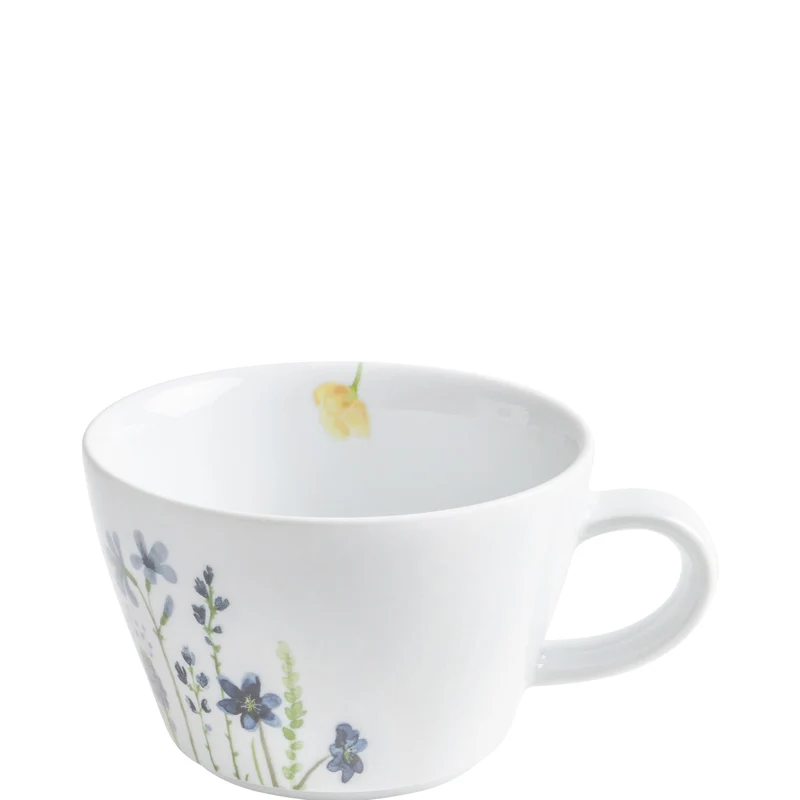 KAHLA Five Senses Wildblume Cappuccinotasse 0,25 l Wildblume blau/rot