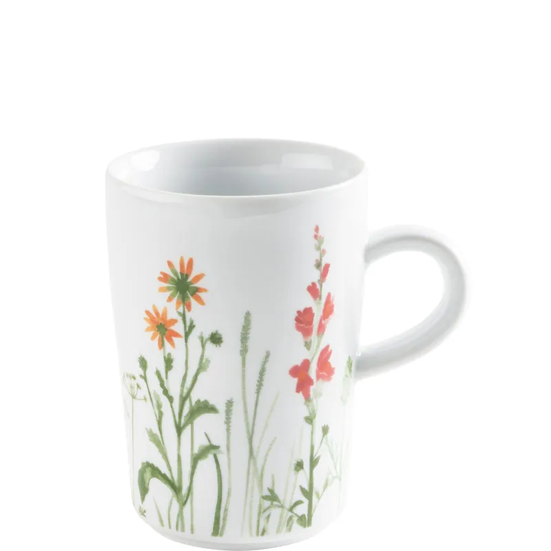 KAHLA Five Senses Wildblume Macchiatotasse 0,35 l Wildblume rot/gelb