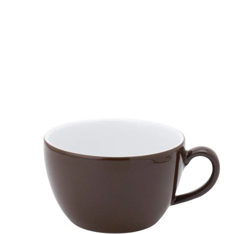 KAHLA Pronto Colore Cappuccinotasse 0,25 l chocolate brown