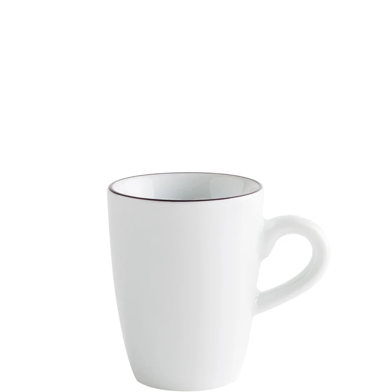 KAHLA Pronto Line Espressotasse hoch 0,10 l Line pure black