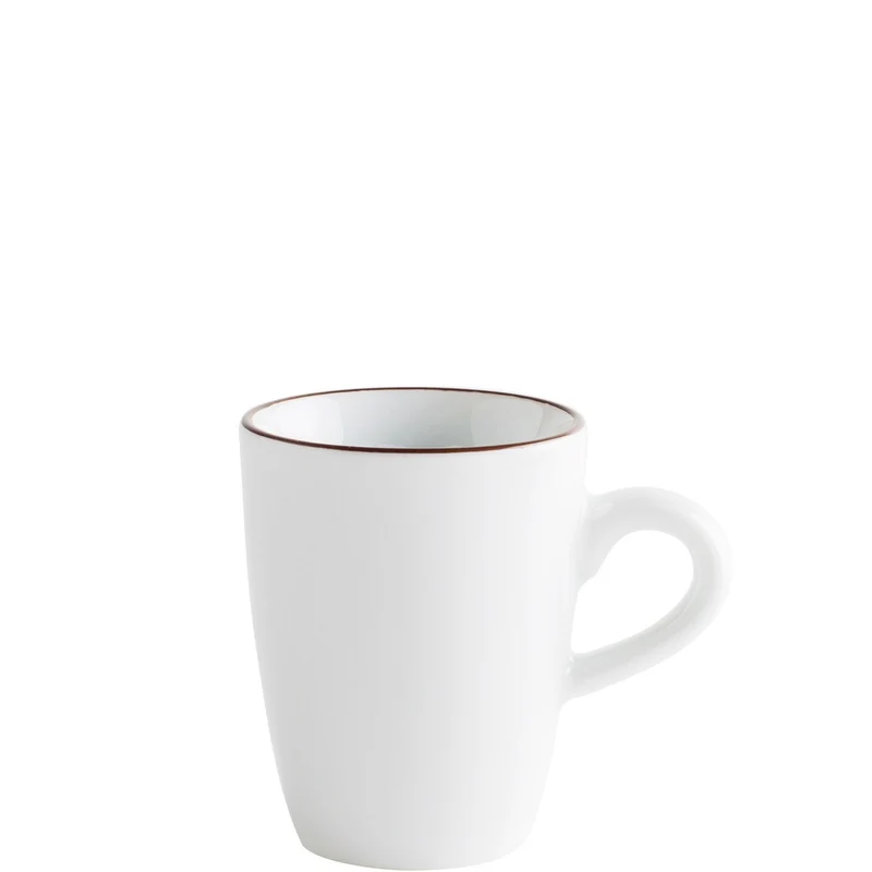 KAHLA Pronto Line Espressotasse hoch 0,10 l Line chocolate brown