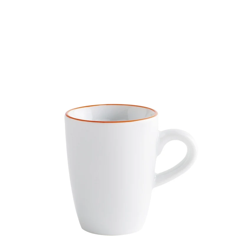 KAHLA Pronto Line Espressotasse hoch 0,10 l Line sunset orange