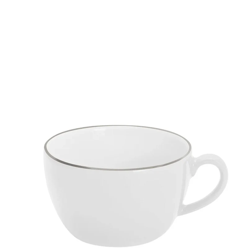 KAHLA Pronto Line Cappuccinotasse 0,25 l Line warm gray