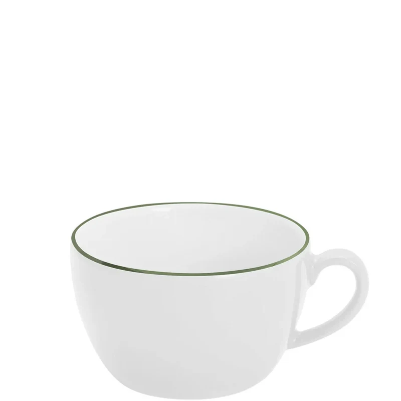 KAHLA Pronto Line Cappuccinotasse 0,25 l Line smaragd green
