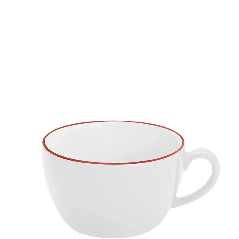KAHLA Pronto Line Cappuccinotasse 0,25 l Line cherry red