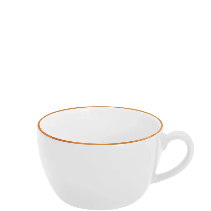 KAHLA Pronto Line Cappuccinotasse 0,25 l Line sunset orange
