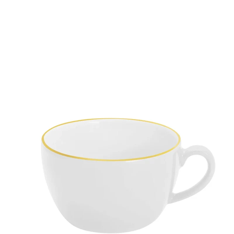 KAHLA Pronto Line Cappuccinotasse 0,25 l Line sunny yellow
