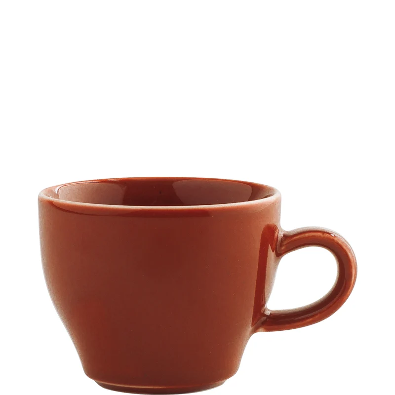 KAHLA Homestyle Cappuccinotasse Italiano 0,18 l siena red