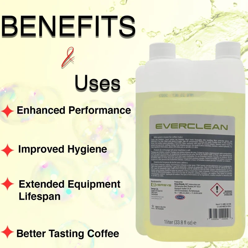 EVERSYS | EVERCLEAN MILK SYSTEM CLEANER FOR COFFEE MACHINE (3.LT)