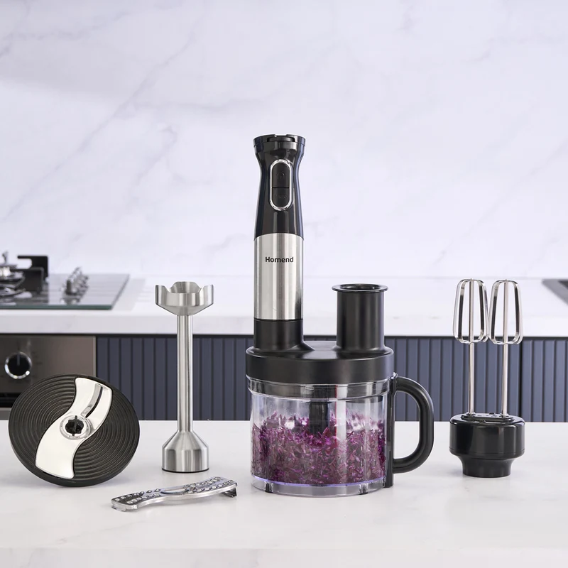 Homend Functionall 2848EU Küchenmaschine 1500W Edelstahl