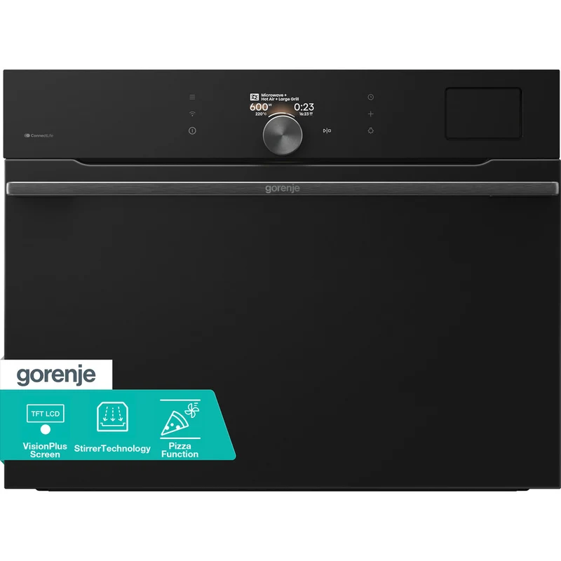 Kompakt-Dampfbackofen mit Mikrowelle G800 BCMSA4068BG