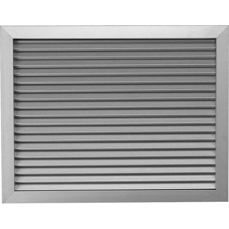 Wetterschutzgitter für Mauereinbau
