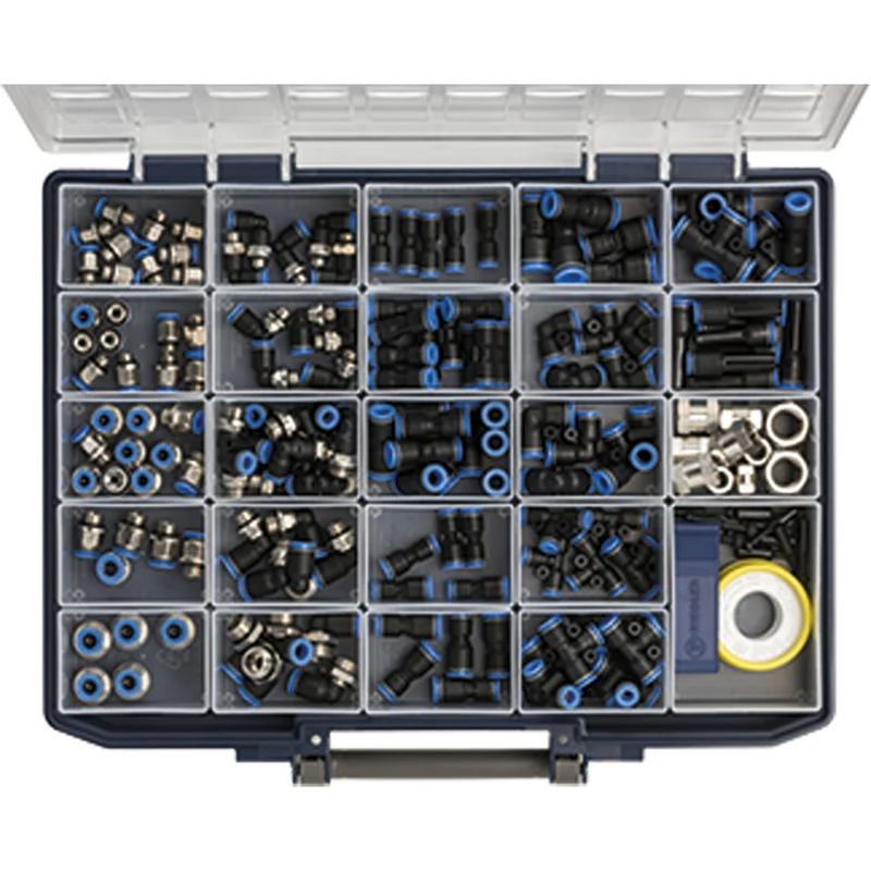 Sortimentsbox Schnellsteckverbindungen "Blaue Serie"
