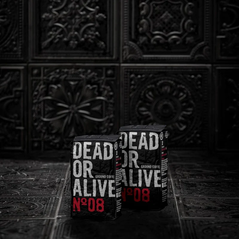 DEAD OR ALIVE COFFEE No8 Moka gemahlen