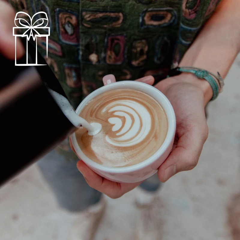 Geschenkgutschein · Latte Art Kurs