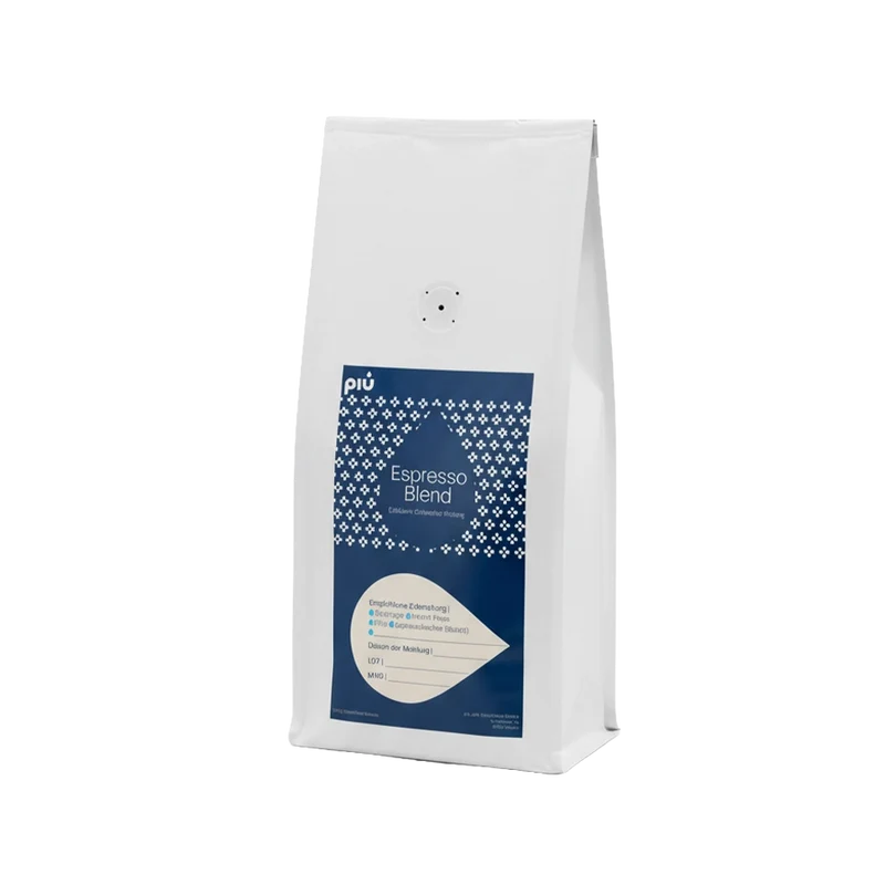 piu Premium Espresso Blend gemahlen