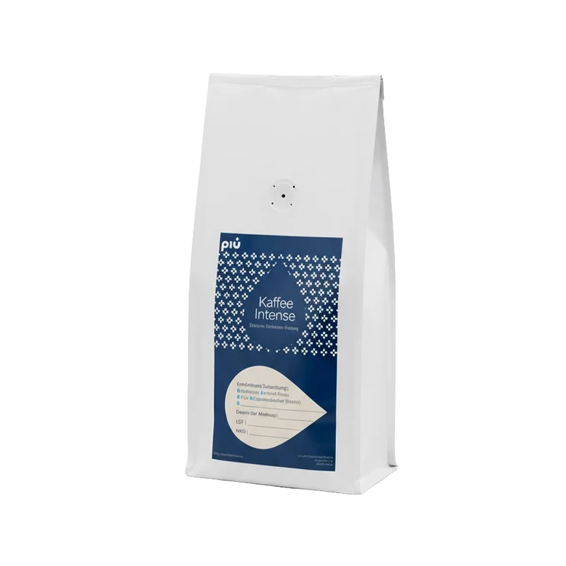 piu Premium Kaffee Intense gemahlen