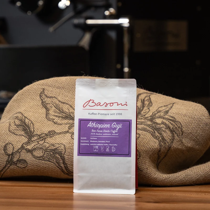 Basoni Exklusiv - Äthiopien Guji - Filter - 100% Arabica - 250g