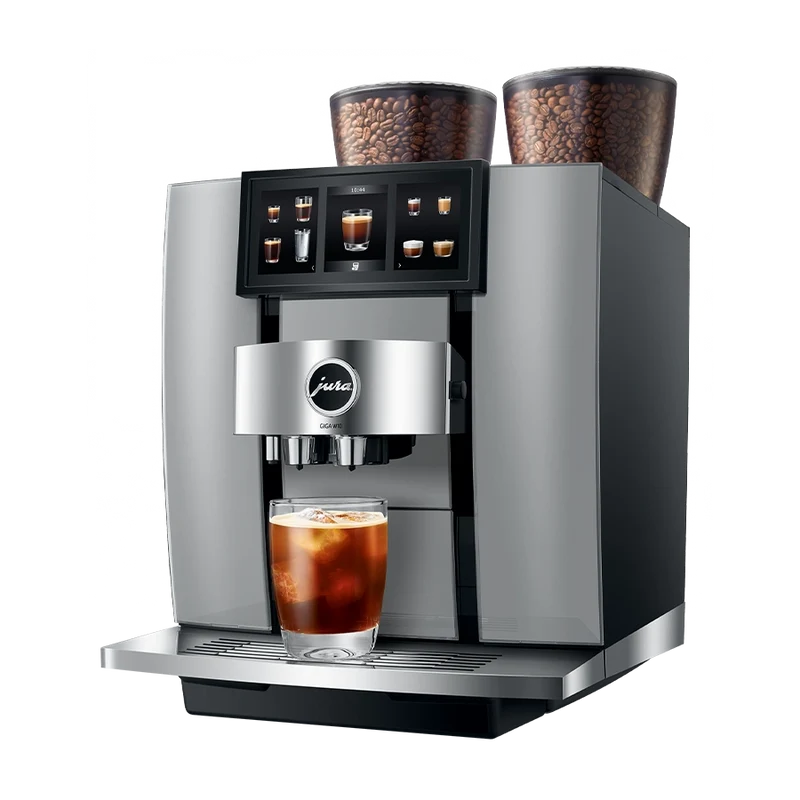 Jura GIGA W10 Kaffeevollautomat Diamond Silver