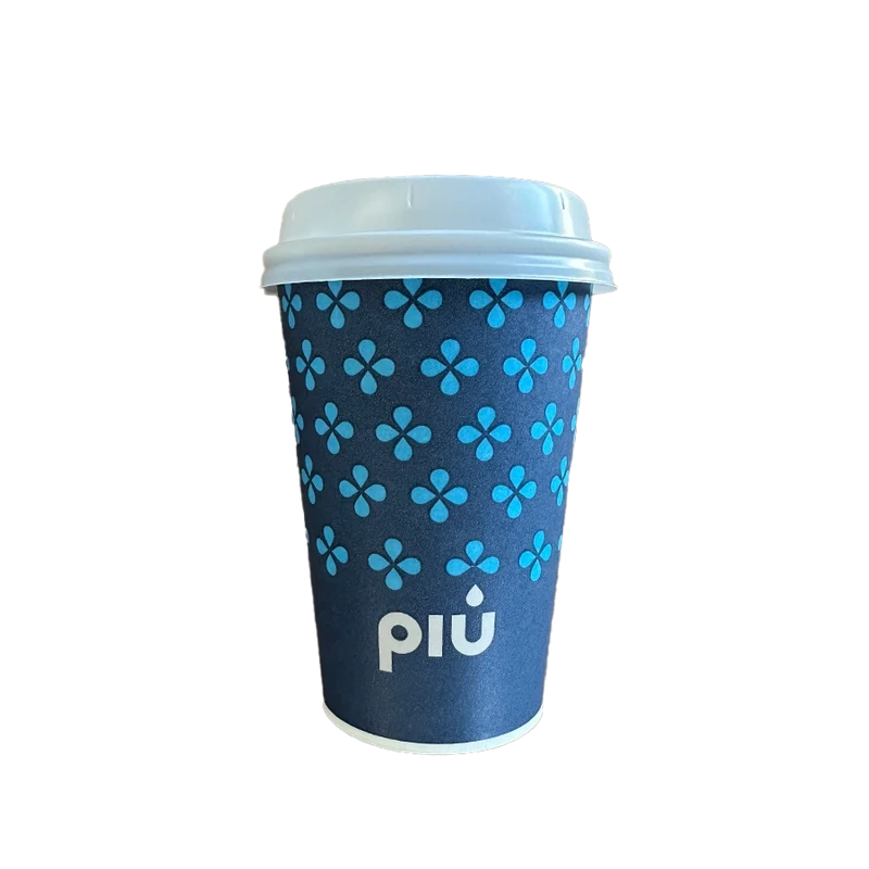 Deckel zu piu Kaffeebecher 180 ml
