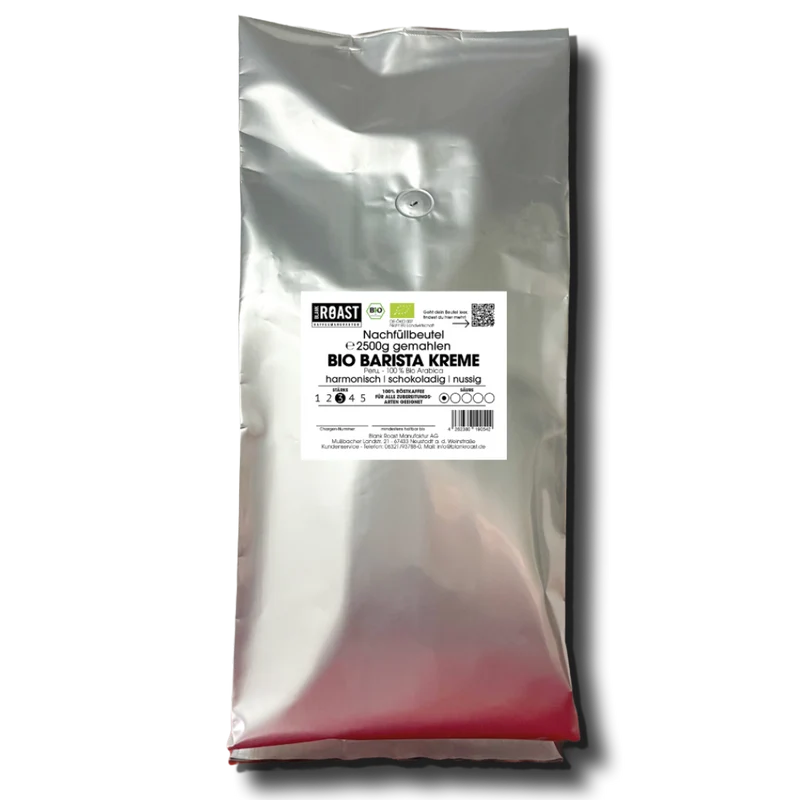 BIO BARISTA KAFFEE NACHFÜLLPACK