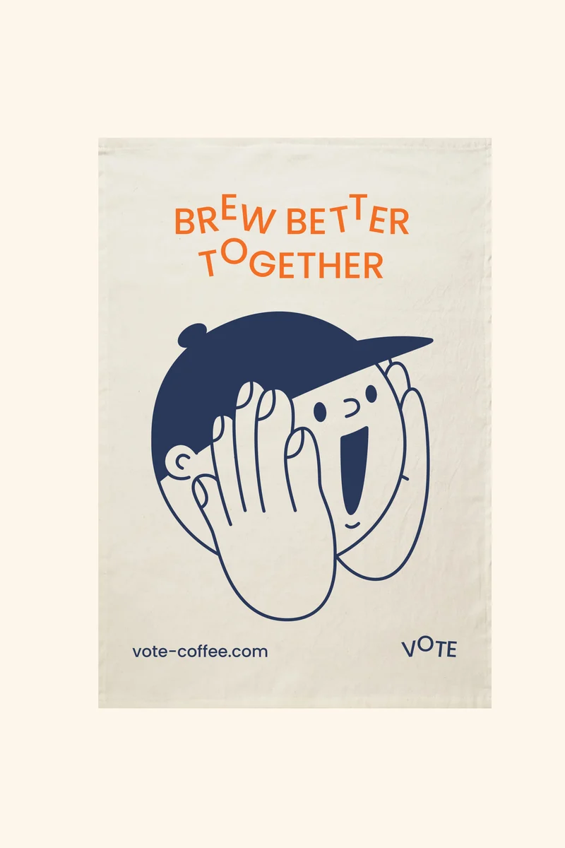Vote Tea Towel